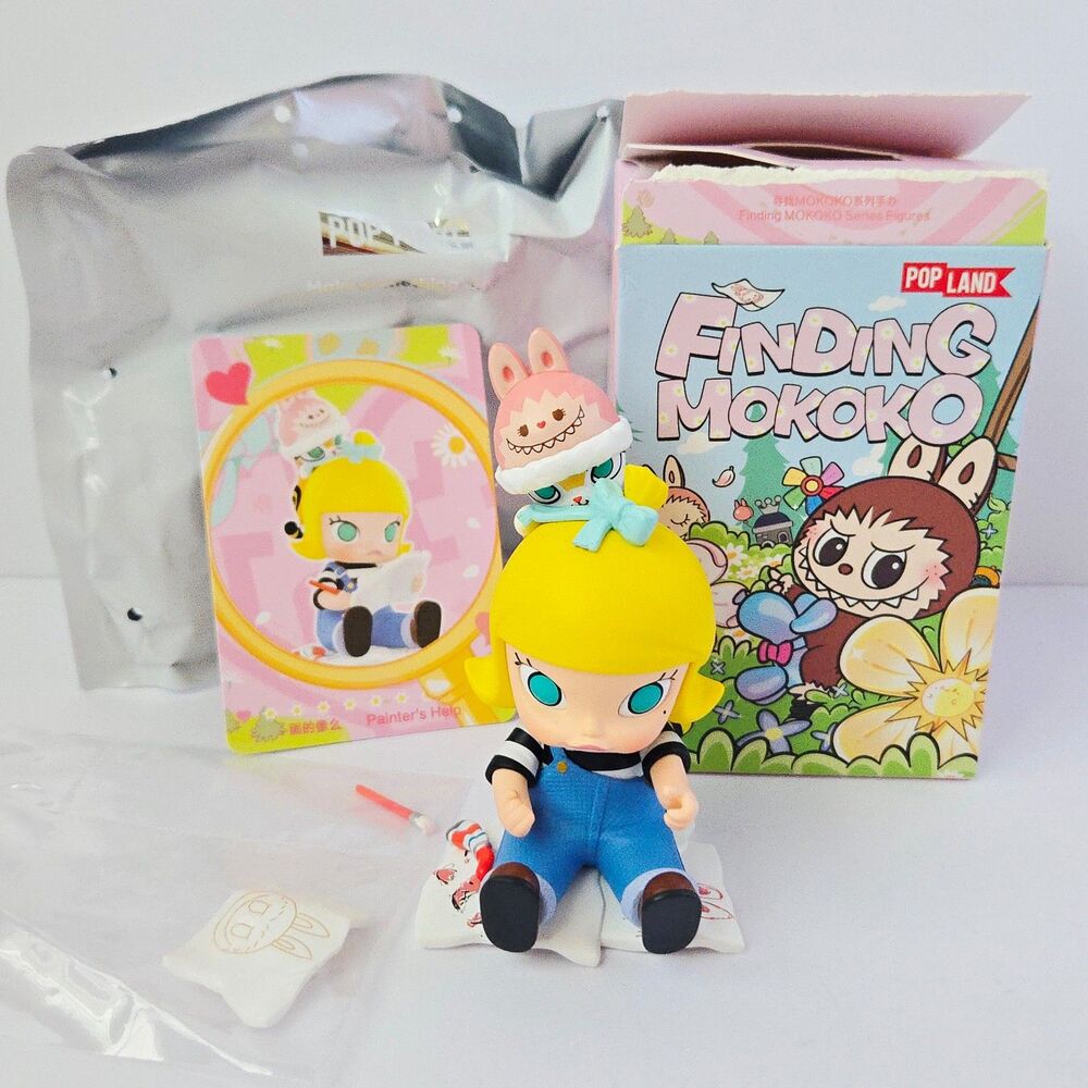 Pop Mart Finding Mokoko Series - Painter's Help Figure Molly